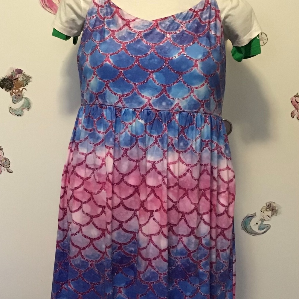 NWT Mermaid scale dress